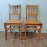 Pair of bistro chairs