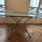 Table that can be transformed into a coffee table with 2 height settings