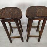 Brutalist bar stools