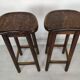 Brutalist bar stools