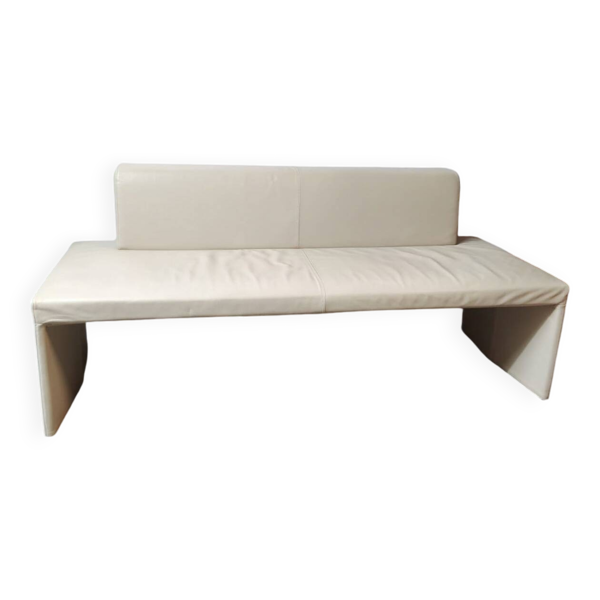 Banquette en cuir Walter Knoll