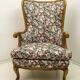 Mid-Century Modern Chippendale Style Walnut Armchair, 1960s