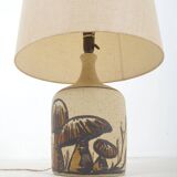 Rare Danish ceramic lamp designed by Bente Jessen, 1970s