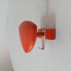 Vintage 1970s wall coat hook.
