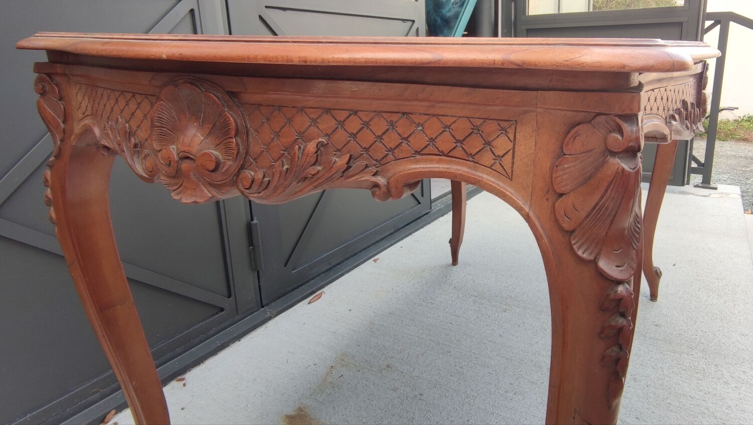 Old Louis XV style desk