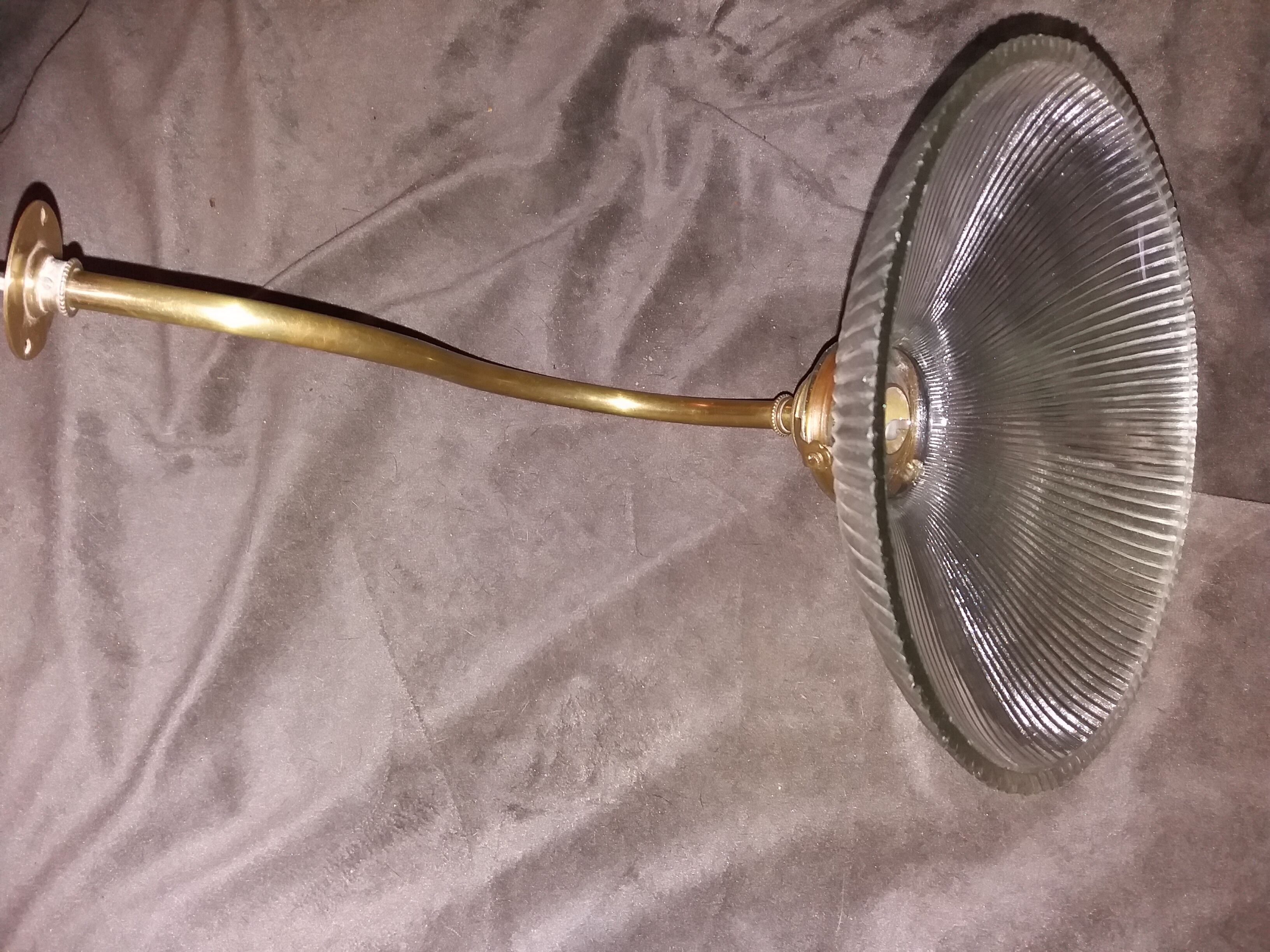 Holophane sconce