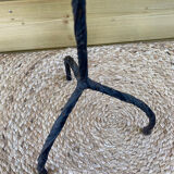Stand candle holder, folk art