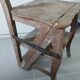 Antique step stool chair