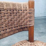 Mid-Century Rope Side Chair, Sweden, 1960s