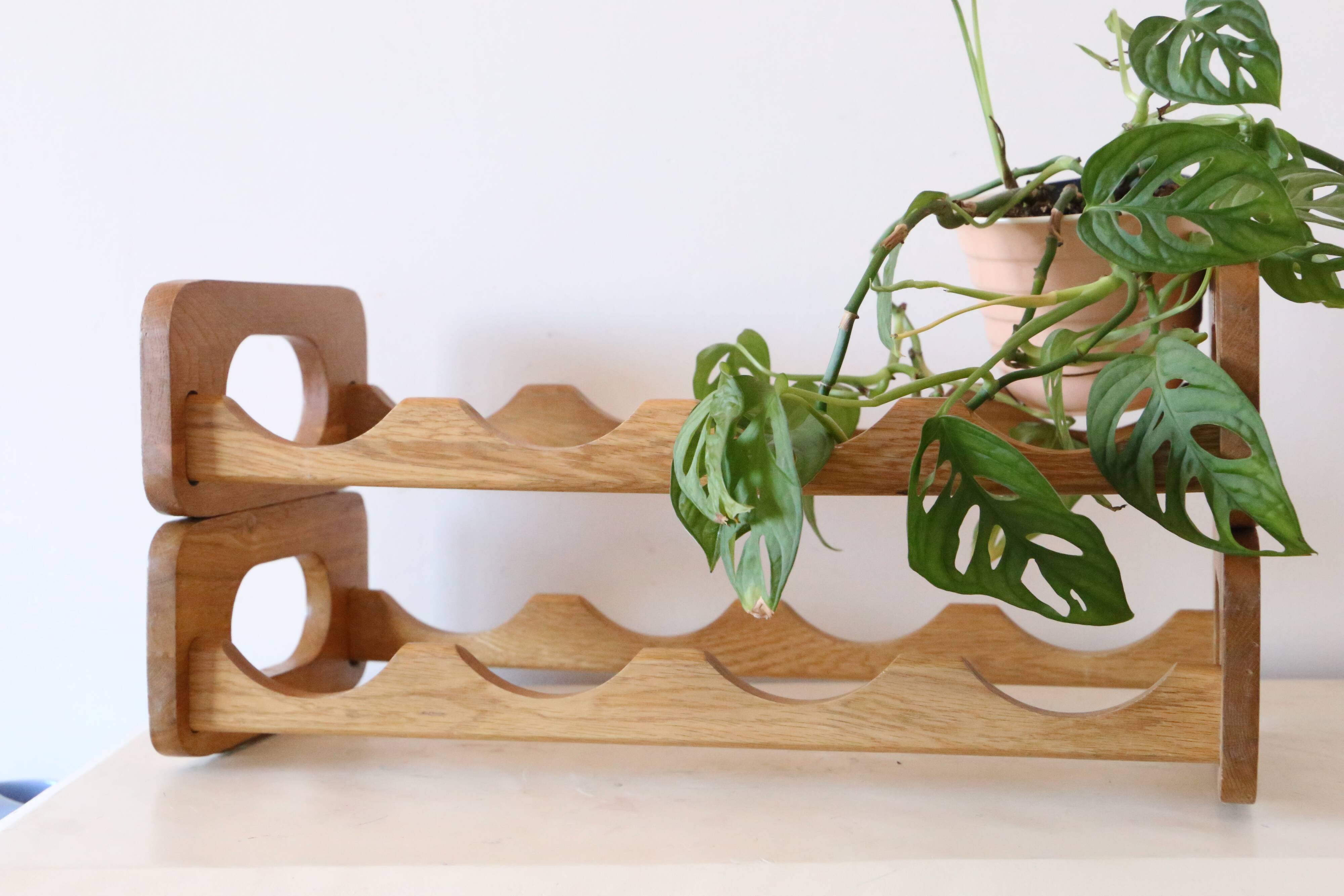 Scandinavian bottle holder, vintage