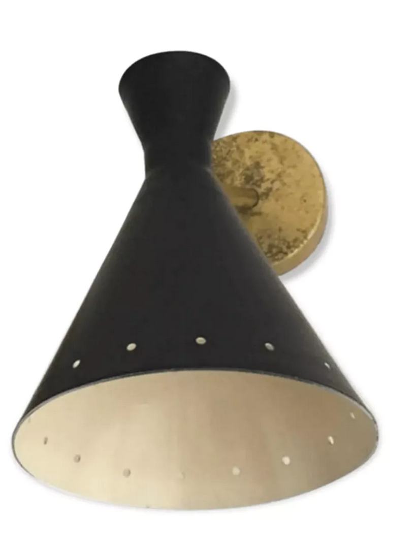 Black Casserole wall lamp