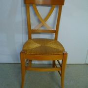 Beech cross chair, work chair