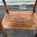 Inlaid work table with floral decoration – Louis XV style