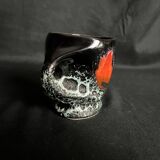 Vallauris, vintage vase or pot with handle circa 1970
