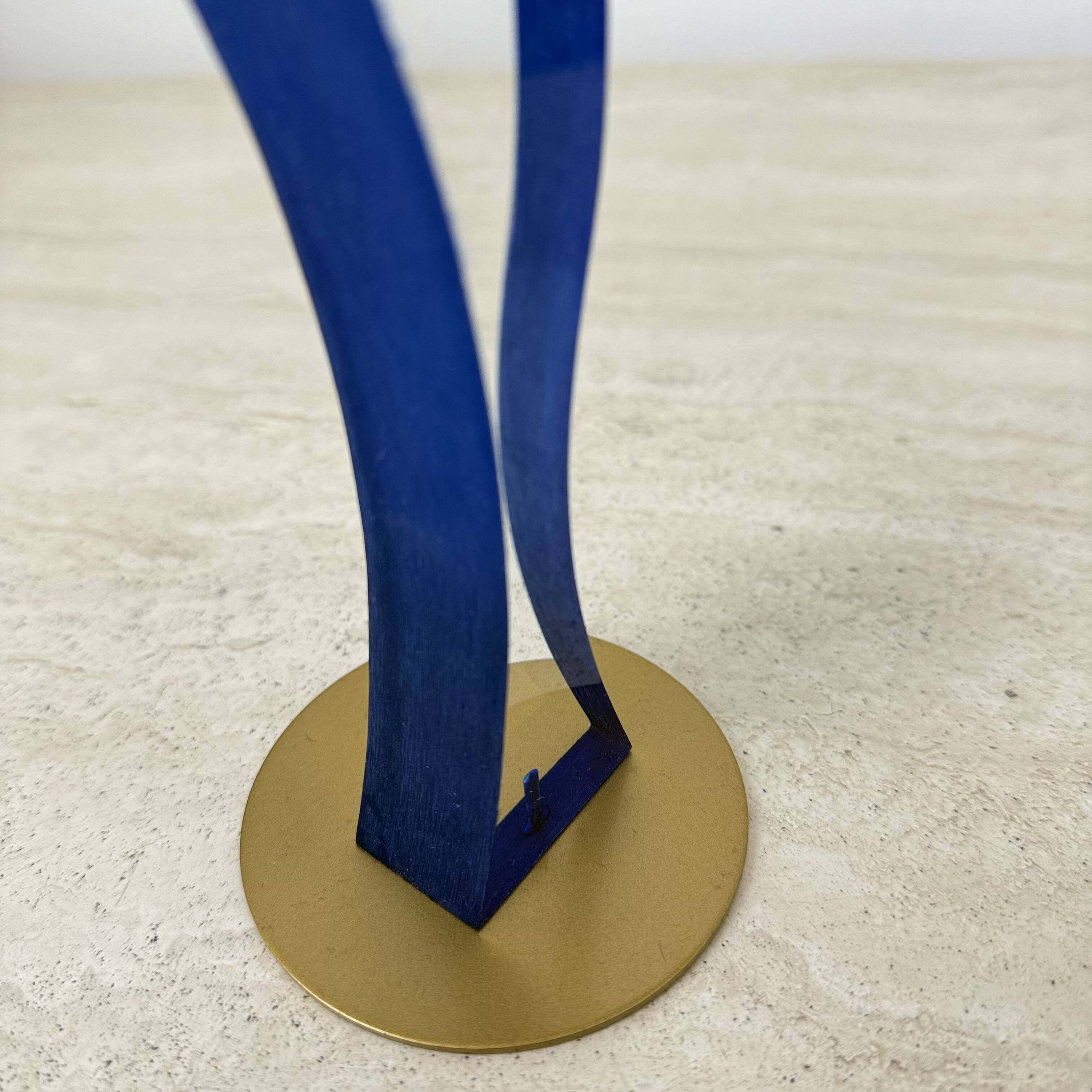 Lucite Cec Lepage style lucite candle stick , 1980s