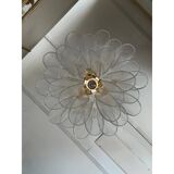 Lustre en verre de Murano