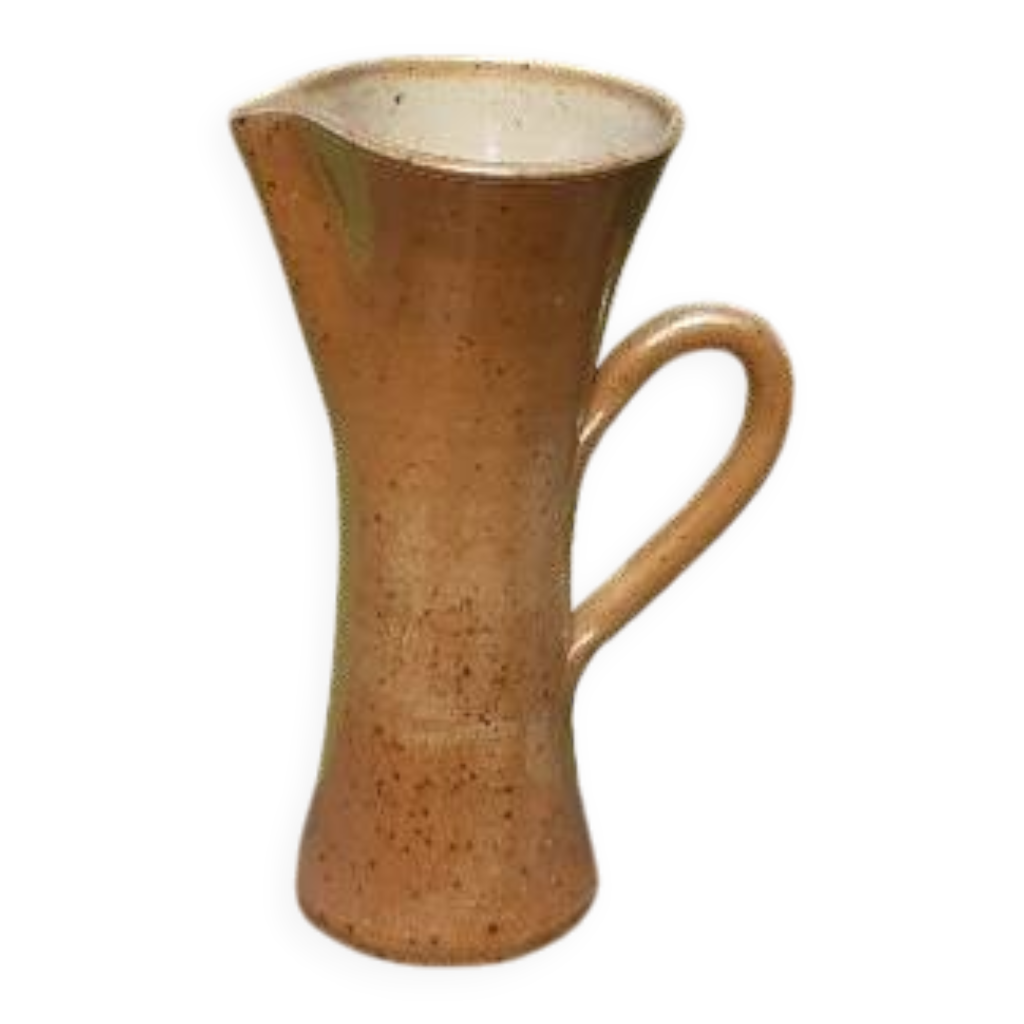 Pyrite stoneware water pitcher from France, 1960s/1970s