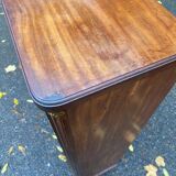 Vintage 18th Century Solid Mahogany Bookshelf