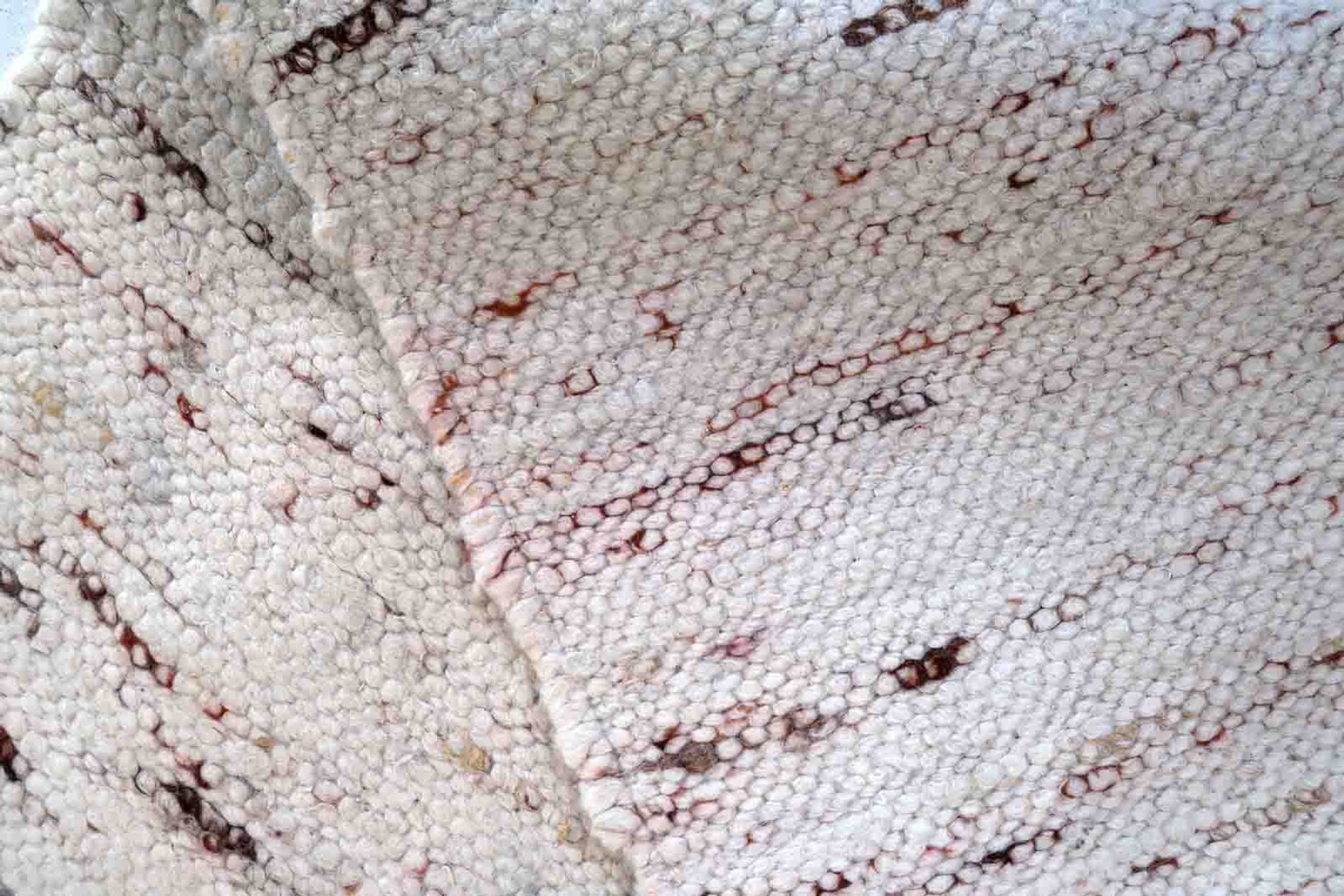 Vintage indian kilim handmade carpet 54cm x 118cm, 1970s