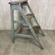Stool and workshop step ladder set