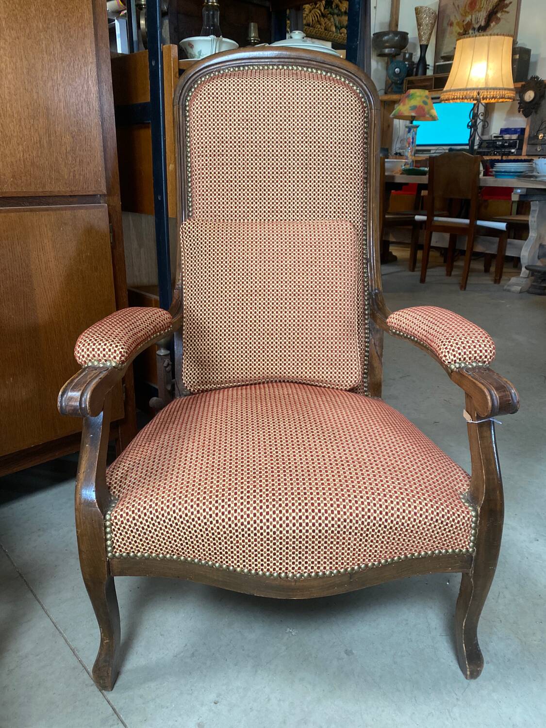 Large Voltaire armchair