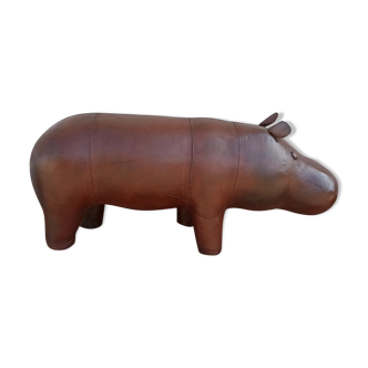 Leather hippopotamus