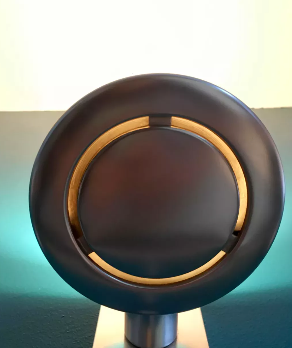 Pair of vintage swivel wall lamps, chrome, 1970