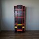 Post modern Memphis style bookcase, Denmark 1970s