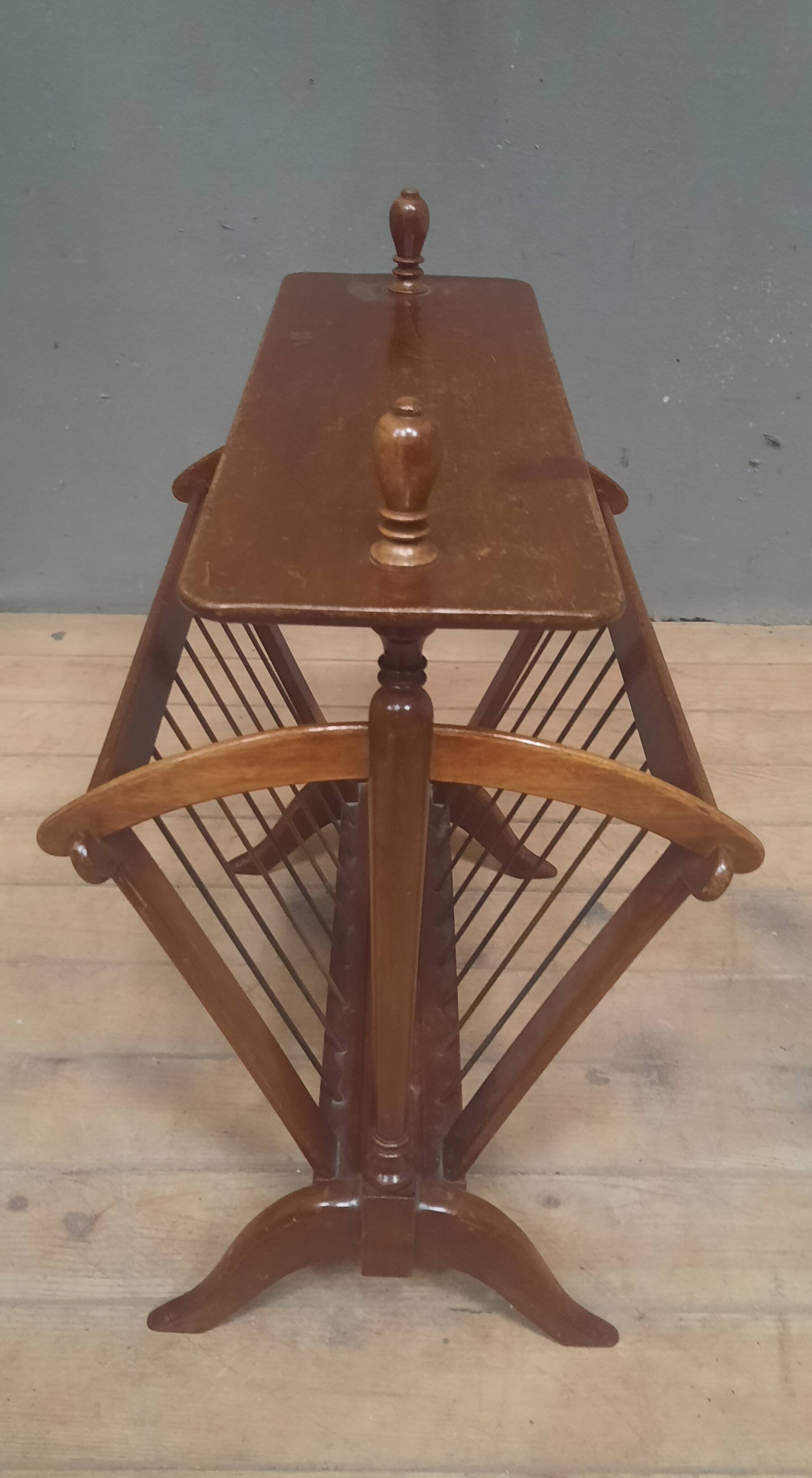 Mahogany review door