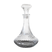 Carafe à vin en verre à volutes