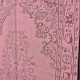 Pink Oushak Turkish Carpet sku 1129