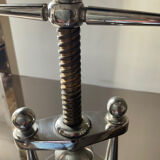 Art Deco nutcracker in chromed metal