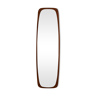 Oval Mid 20th century Wall Mirror by Glas&Tra 1960s 33x111cm