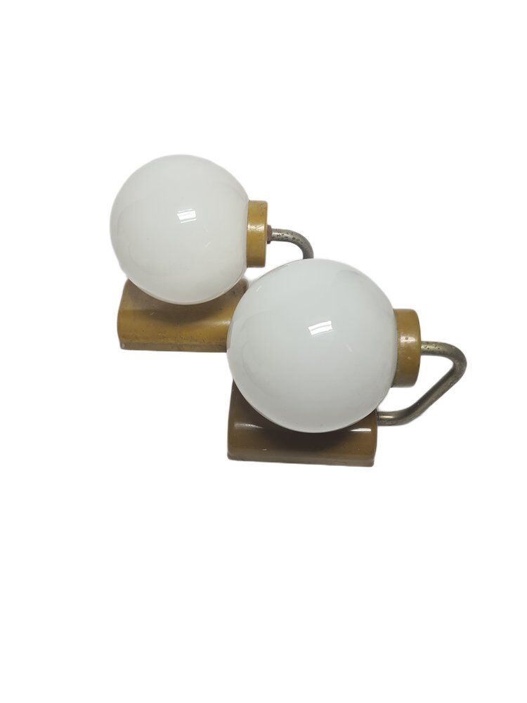 Vintage sconces, Poland, 1970s, set of 2