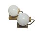 Vintage sconces, Poland, 1970s, set of 2