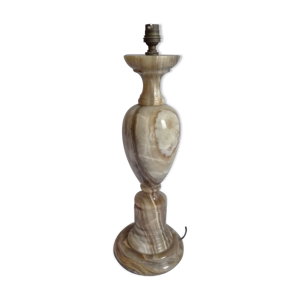 Pied de lampe ancienne en marbre