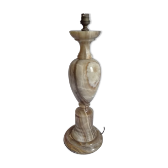 Ancient marble lamp foot