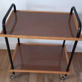 Served in beech wood and formica 60s