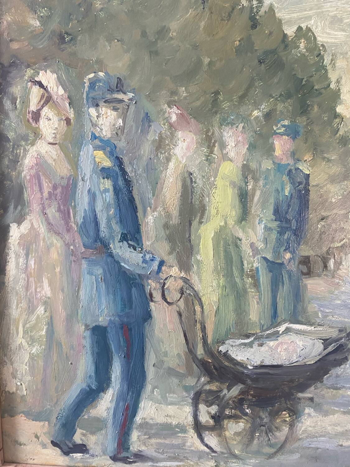 Family scene by D. Chamoiseaux