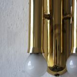 Appliques murales en laiton italien