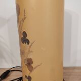 Lampe fleurs séchées vintage