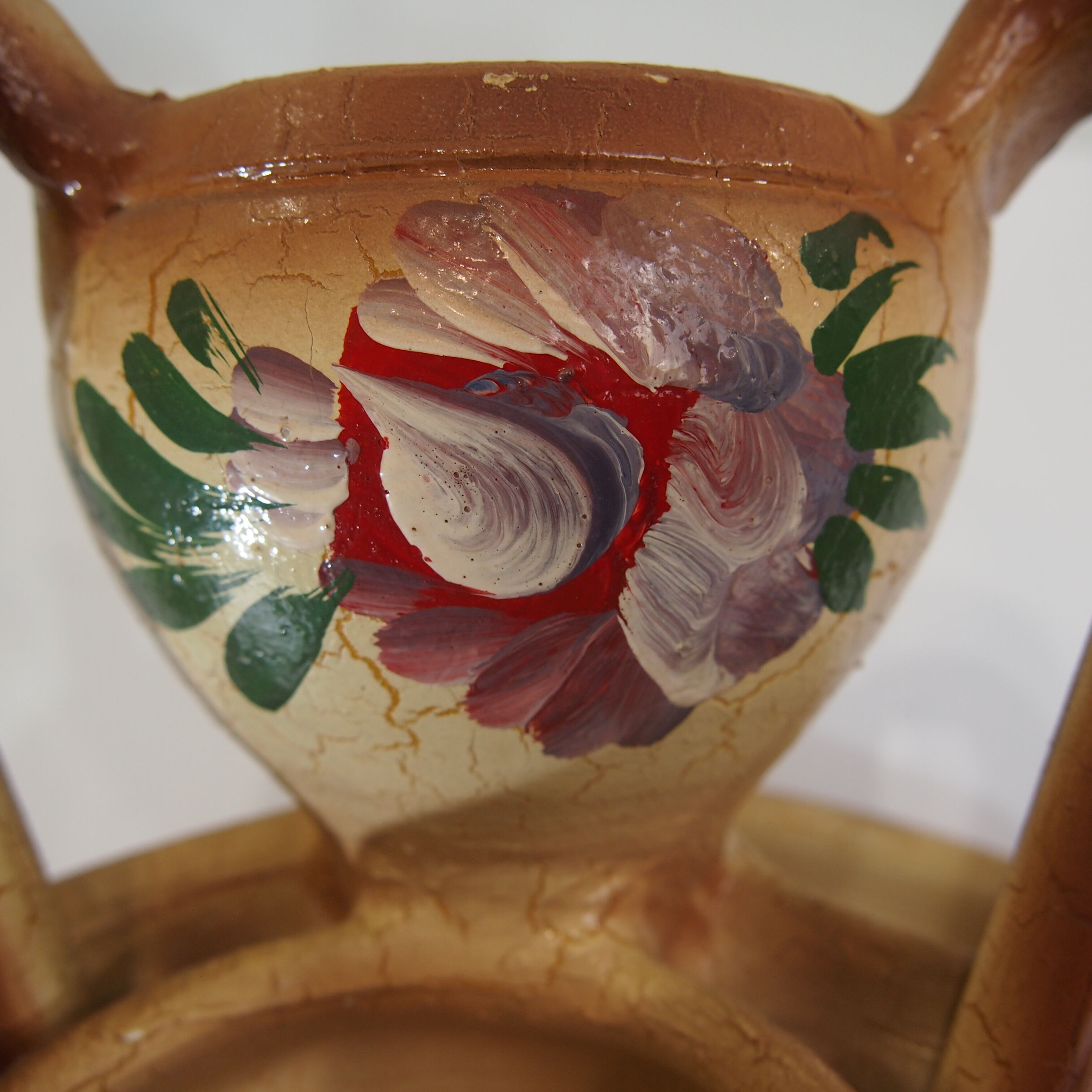Terracotta flower pot /vintage