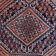 Vintage Kamseh rug 147x203 cm, medium, tribal oriental carpet 2542