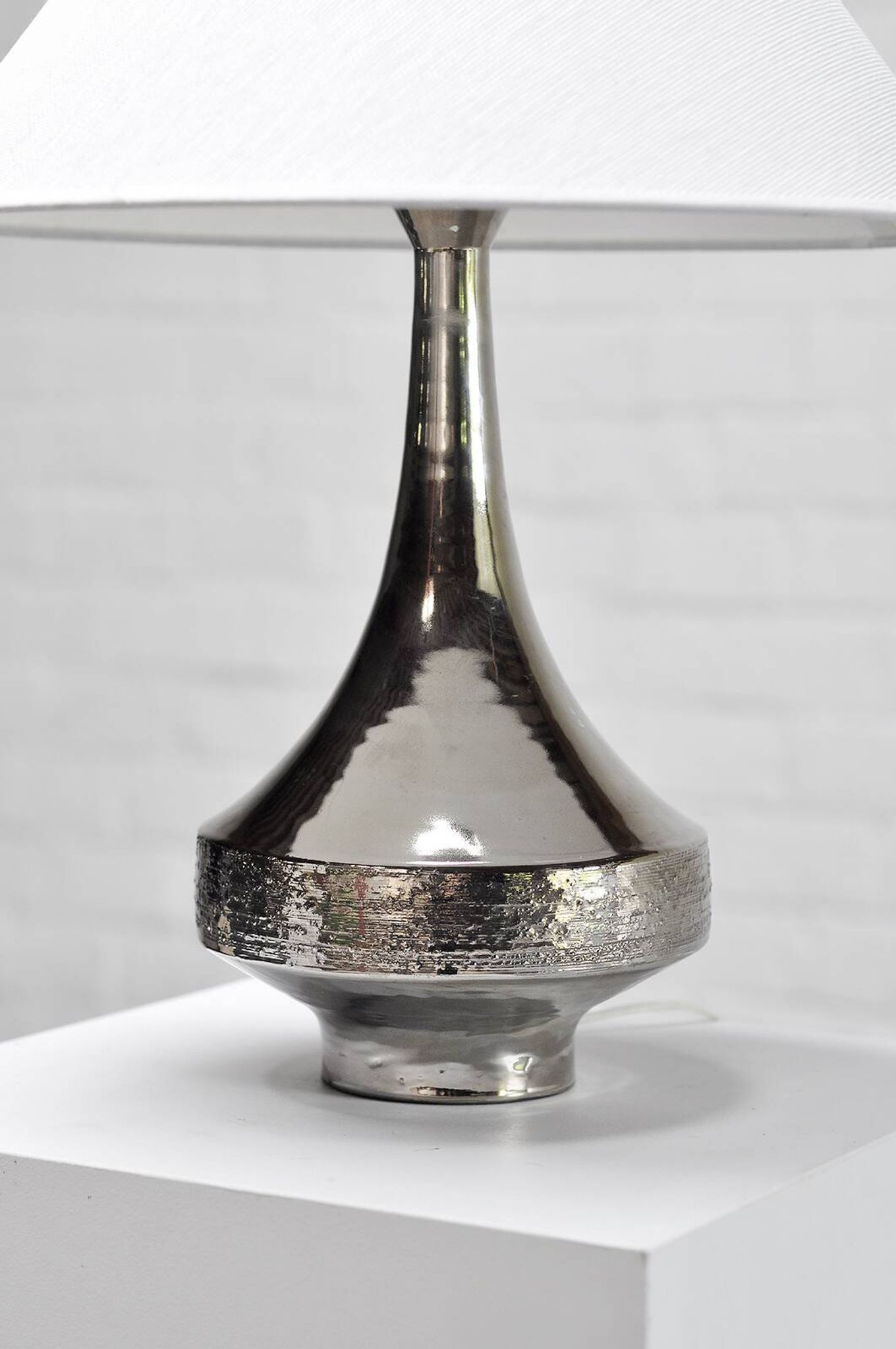 Vintage ceramic table lamp 1970s