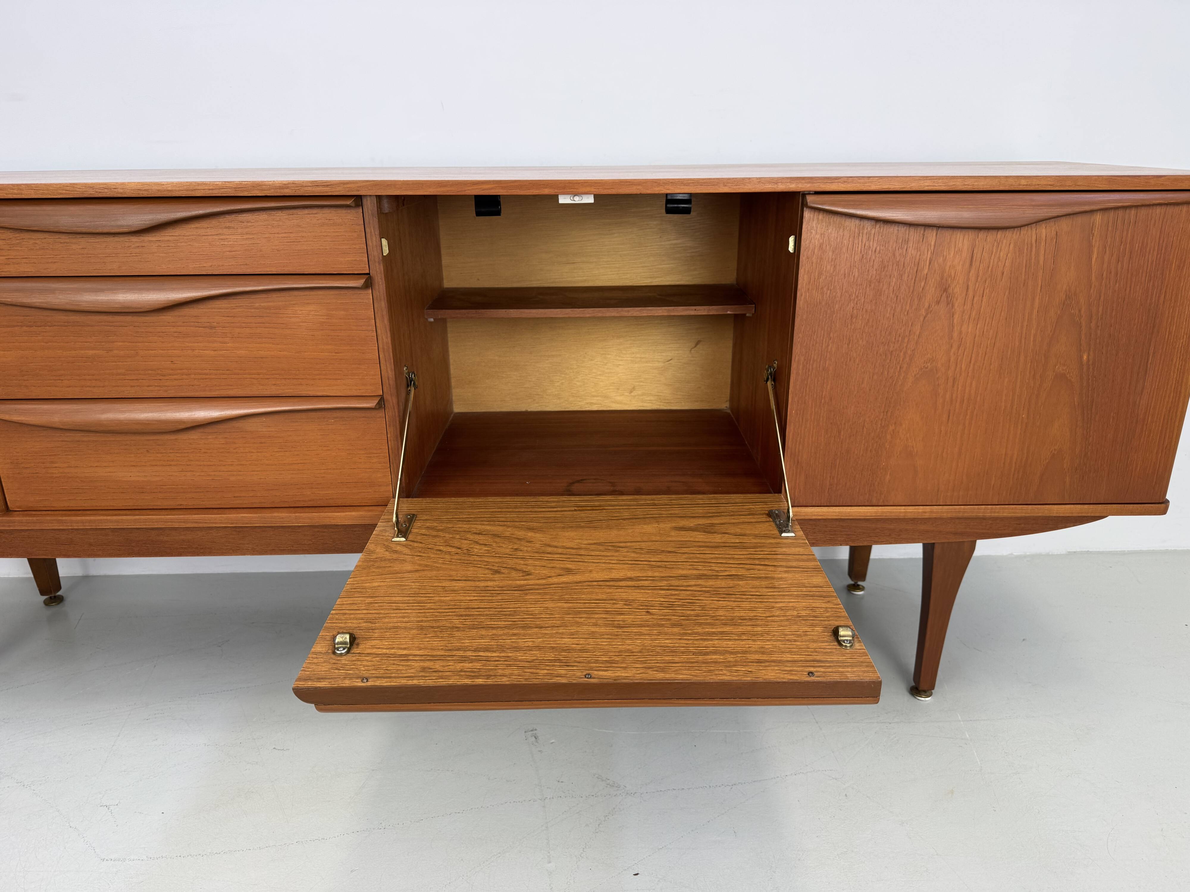 Beautiful and unique Stonehill sideboard from the 1960s made of teak.