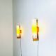 Cylindrical Wall Lamps By Uno & Östen Kristiansson For Luxus, Sweden 1960S