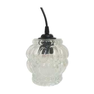 Bubbled glass suspension