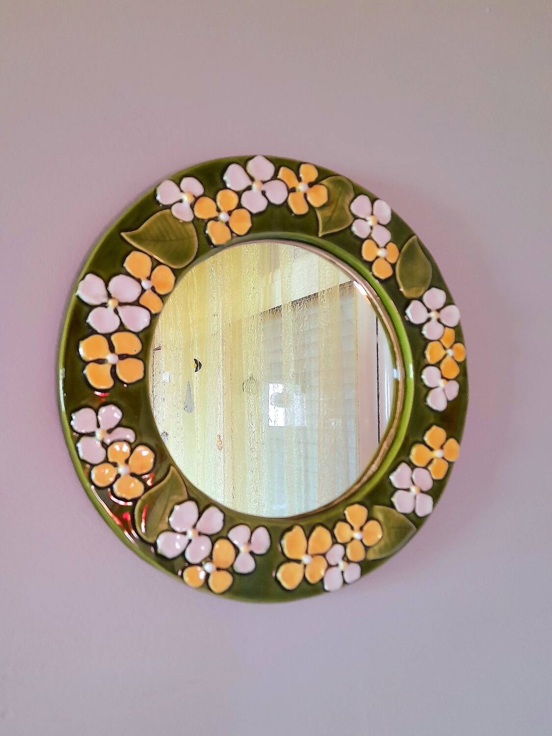 Ceramic mirror Mithé Espelt
