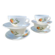 Tasses arcopal fruit de France vintage