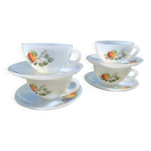 Arcopal Fruit of France Vintage Mugs